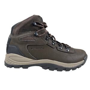 Columbia Hiking Boot Newton Ridge Plus Womens‎ 10.5 Waterproof Leather Cordovan